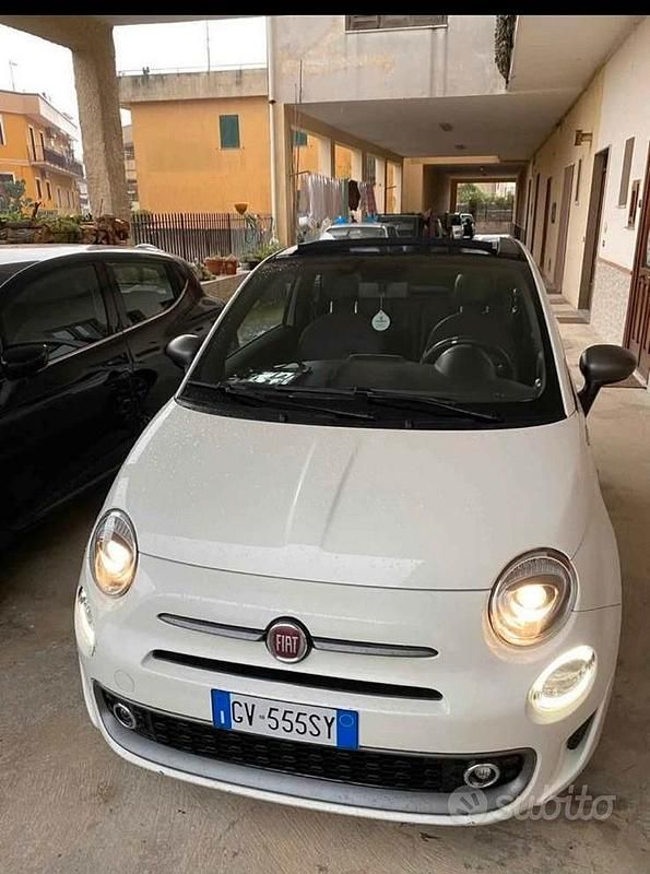 Usata Fiat 500 70 CV (51 kW) 2021 Bianco