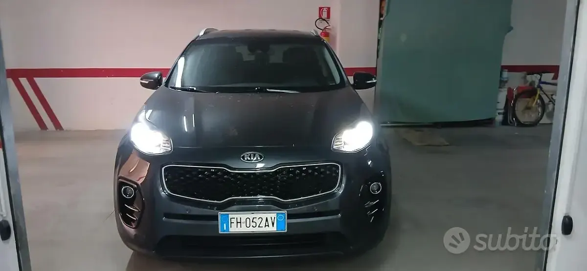 Usata Kia Sportage 115 CV (84 kW) 2017 Grigio SUV