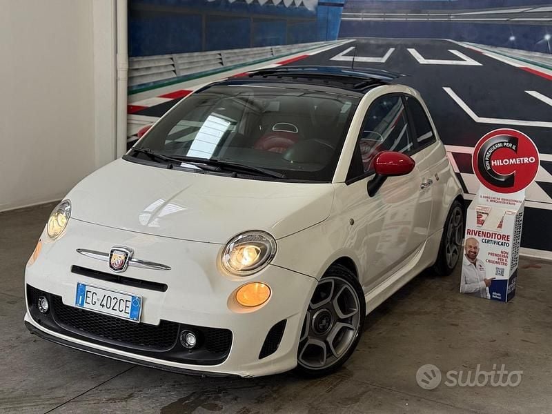 Usata Abarth 500 135 CV (99 kW) 2010 Bianco Berlina