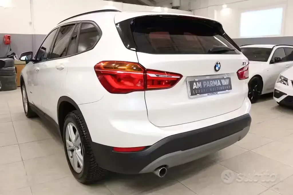 Usata BMW X1 Efficient Dynamics 150 CV (110 kW) 2018 Bianco SUV