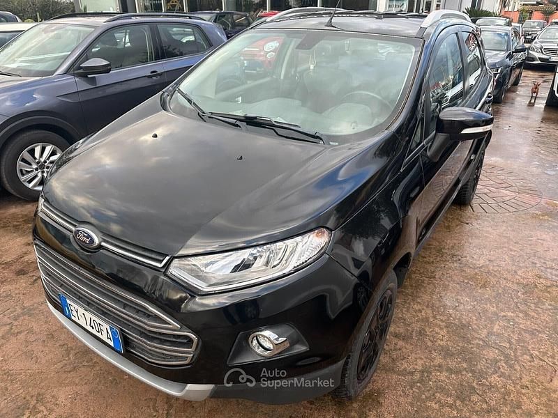 Usata Ford Ecosport 125 CV (91 kW) 2015 Nero SUV