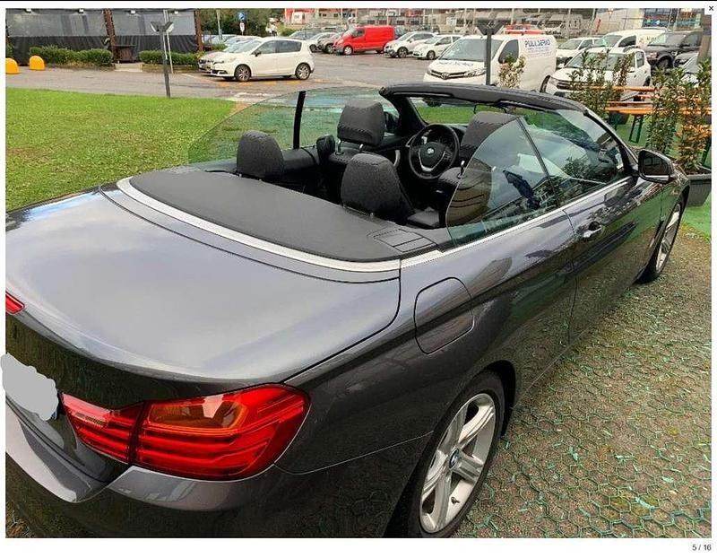 Usata BMW 430 Cabriolet Advantage 252 CV (185 kW) 2016 Grigio Cabrio