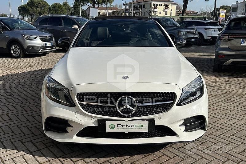 Usata Mercedes C220 Premium Plus 194 CV (142 kW) 2022 Bianco Coupé