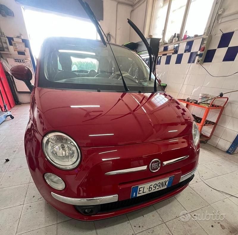 Usata Fiat 500 69 CV (50 kW) 2012 Rosso