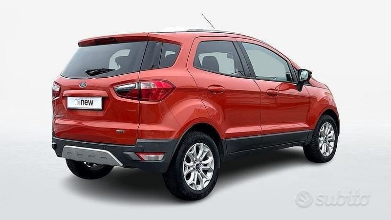 Usata Ford Ecosport Titanium S 140 CV (102 kW) 2017 Arancione SUV