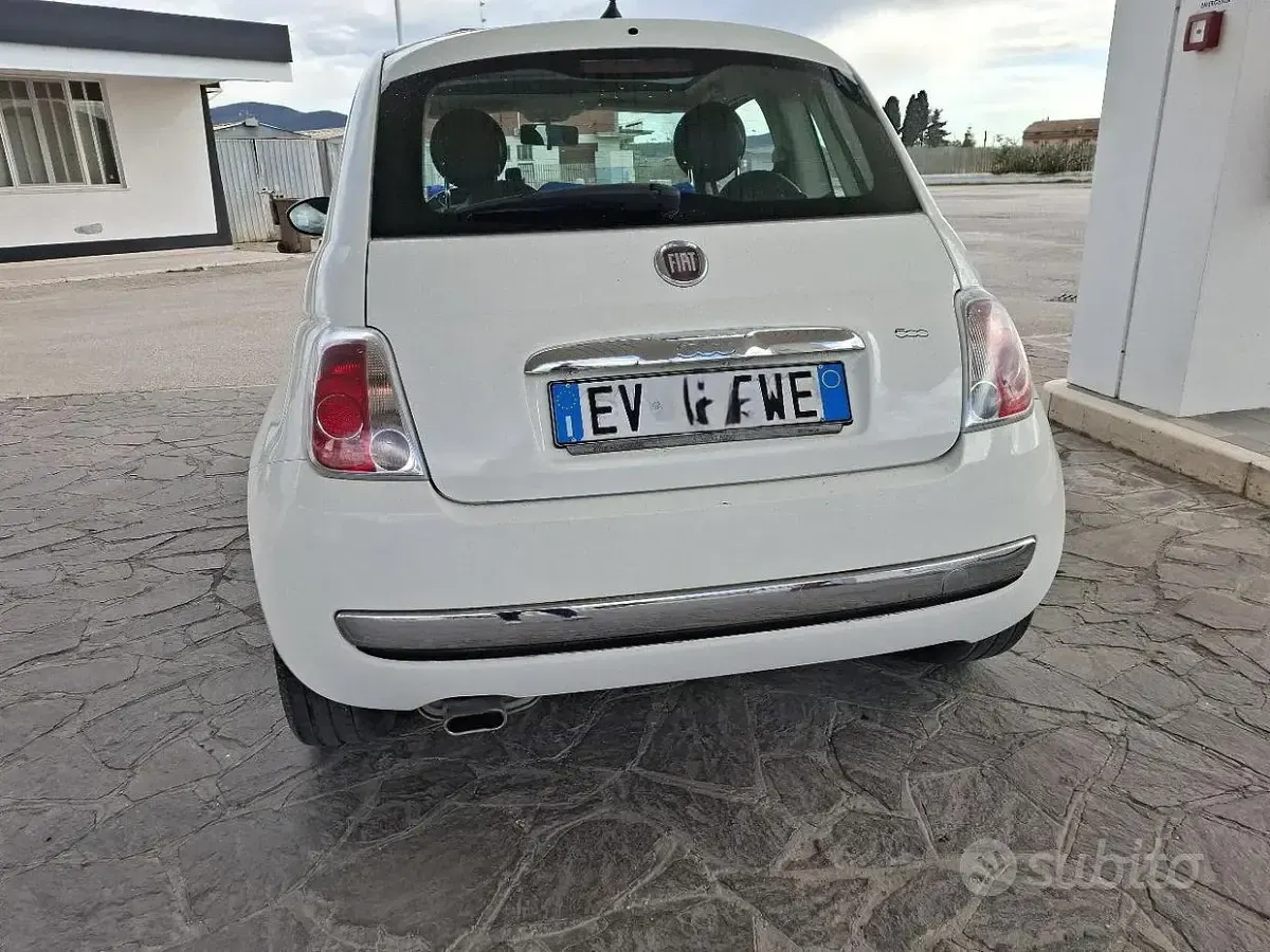 Usata Fiat 500 69 CV (50 kW) 2014 Bianco Utilitaria