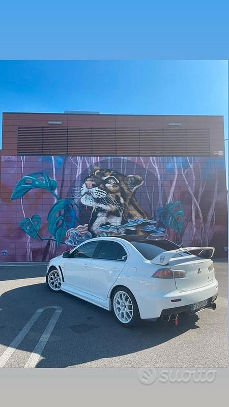 Usata Mitsubishi Lancer Evolution Edition 2011 Bianco Berlina