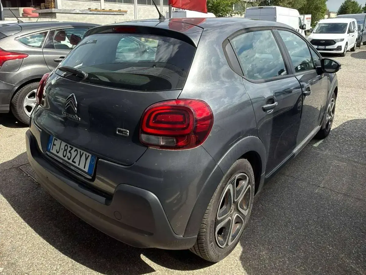 Usata Citroën C3 Feel 82 CV (60 kW) 2017 Grigio Berlina
