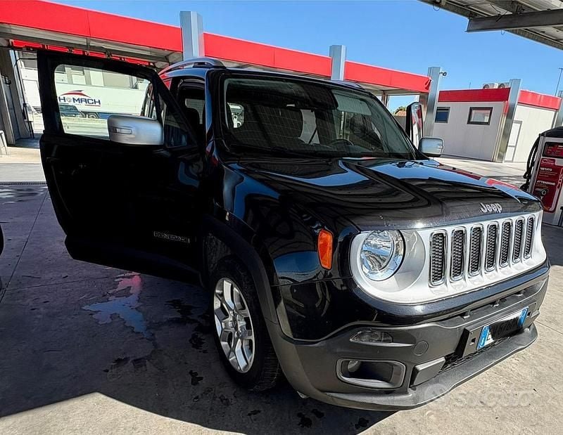 Usata Jeep Renegade Limited 120 CV (88 kW) 2014 Nero SUV