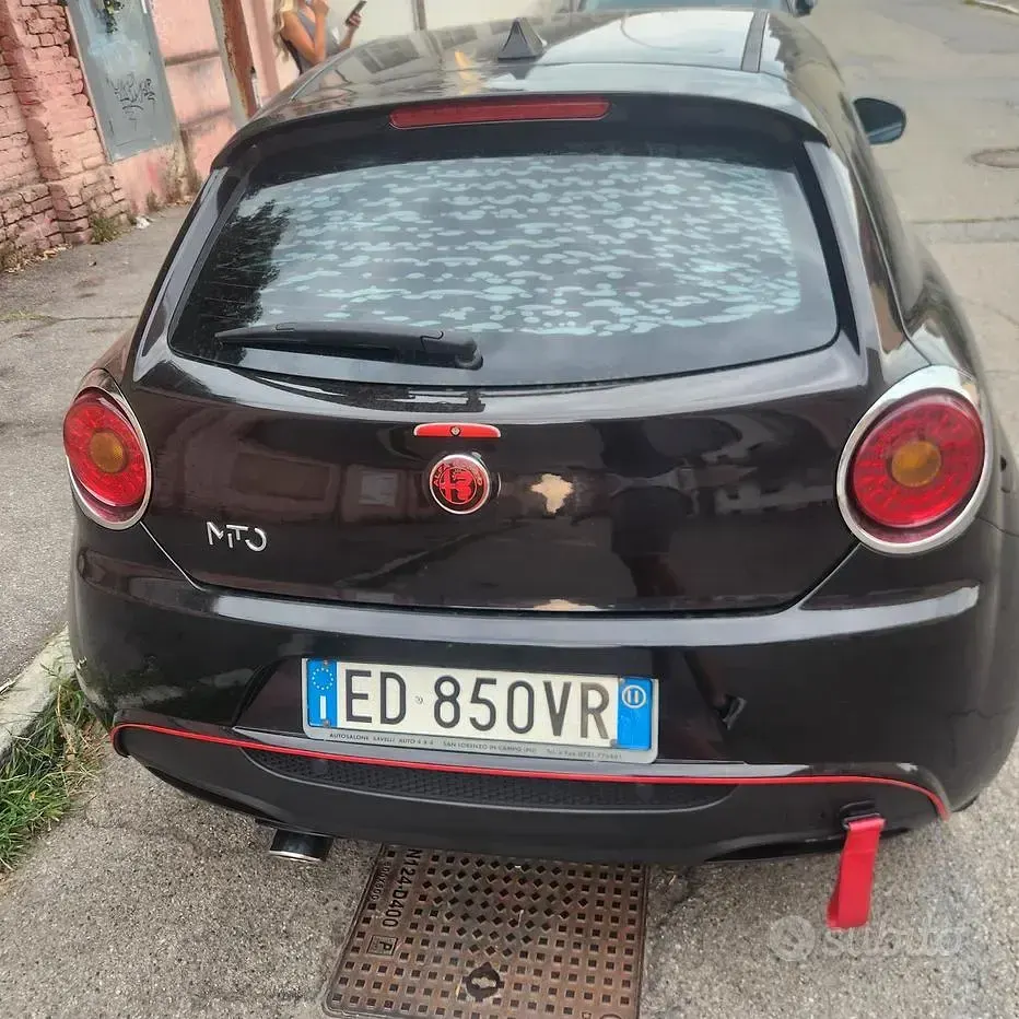 Usata Alfa Romeo MiTo 105 CV (77 kW) 2011 Nero Utilitaria