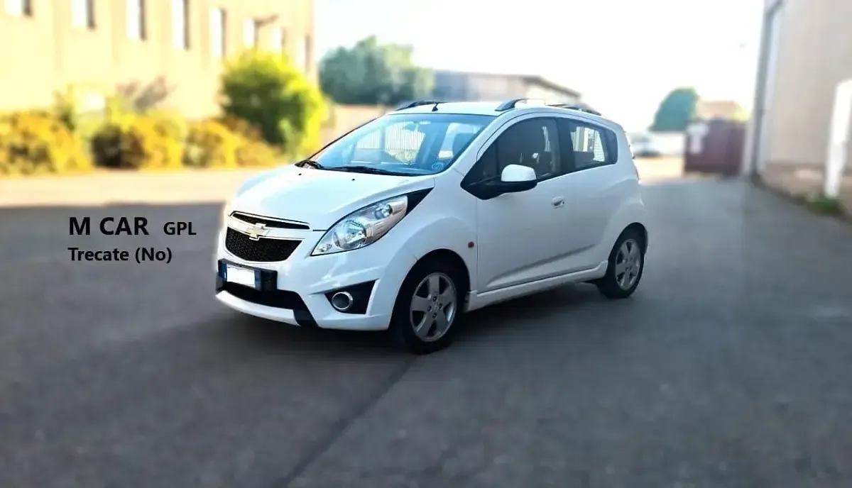 Usata Chevrolet Spark LT 79 CV (58 kW) 2011 Bianco Utilitaria