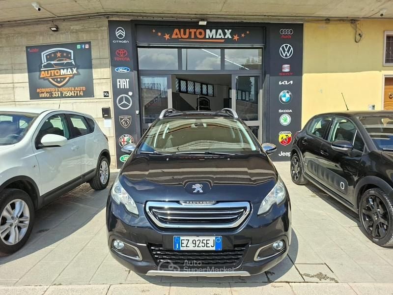 Usata Peugeot 2008 100 CV (73 kW) 2015 Nero SUV