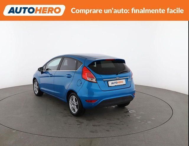 Usata Ford Fiesta Titanium 75 CV (55 kW) 2015 Blu Berlina