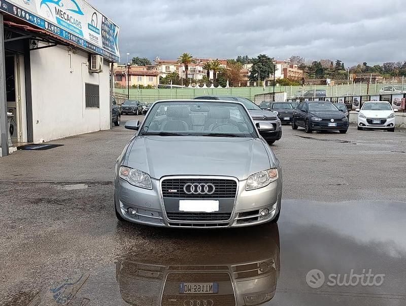 Usata Audi A4 Cabriolet 140 CV (102 kW) 2008 Grigio Cabrio