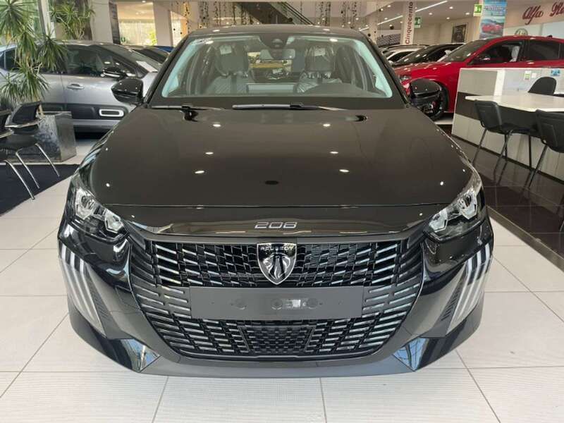 Usata Peugeot 208 Active 75 CV (55 kW) 2024 Nero Utilitaria