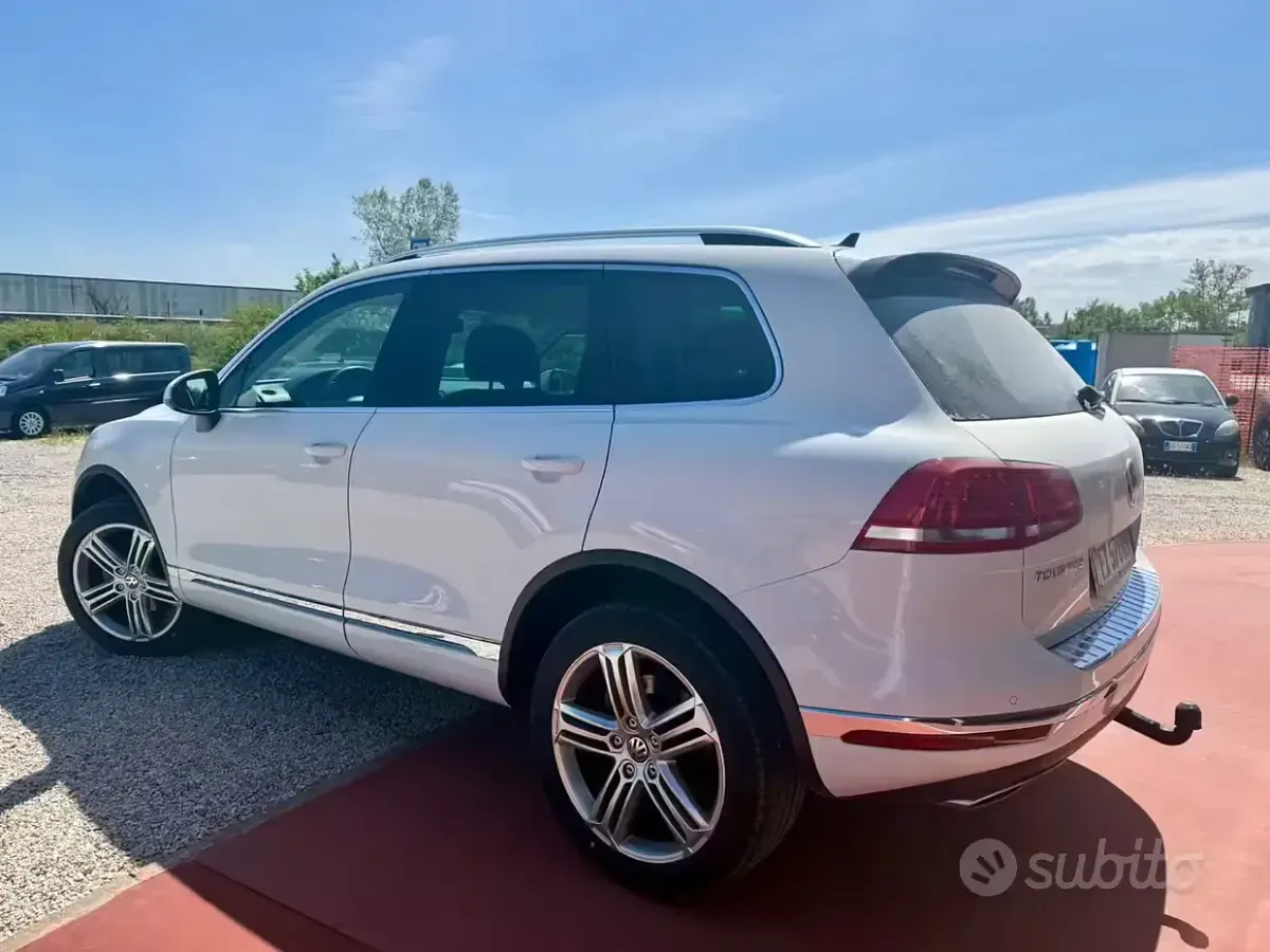 Usata VW Touareg Terrain Tech 262 CV (192 kW) 2015 Bianco SUV