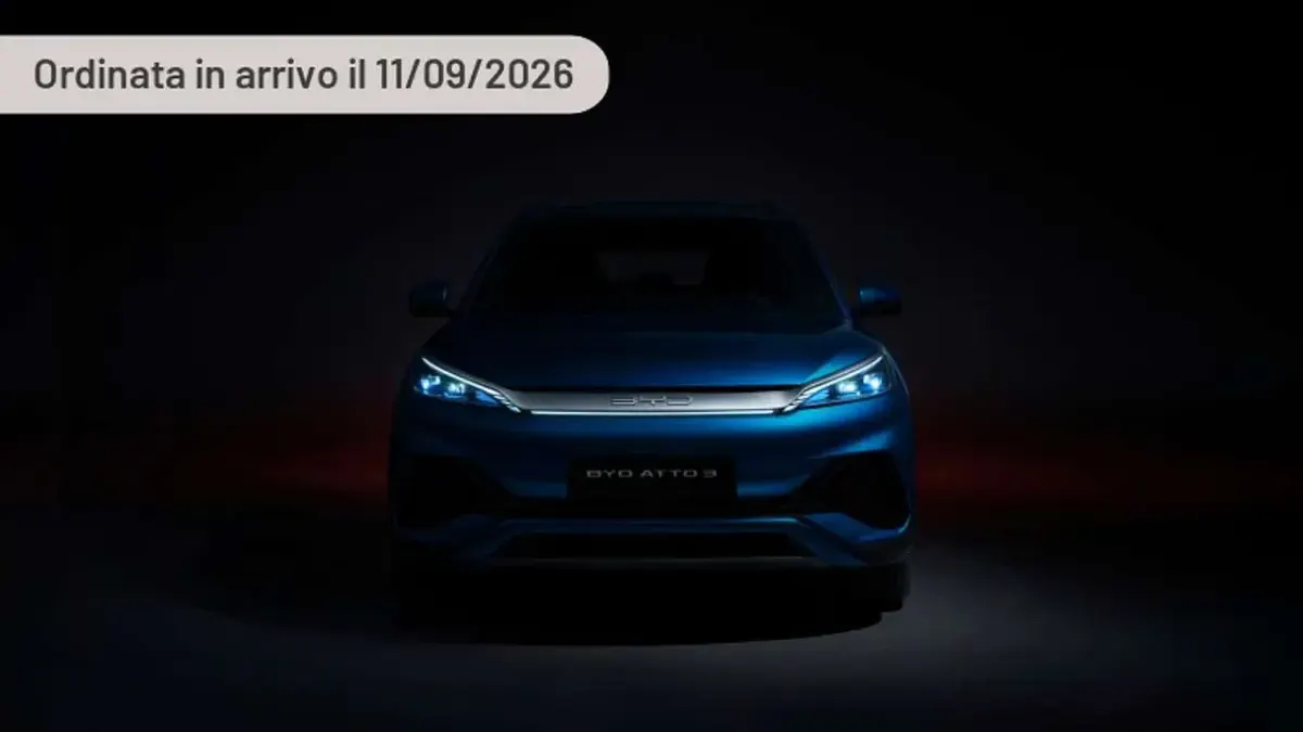 Nuova BYD Atto 3 Design 69 kW (95 CV) 2026 Argento SUV