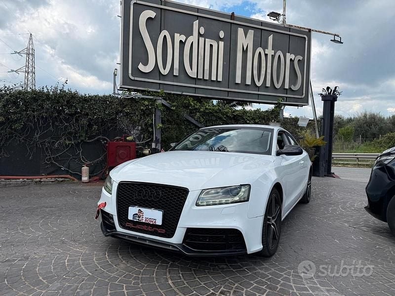 Usata Audi A5 170 CV (125 kW) 2010 Bianco Coupé
