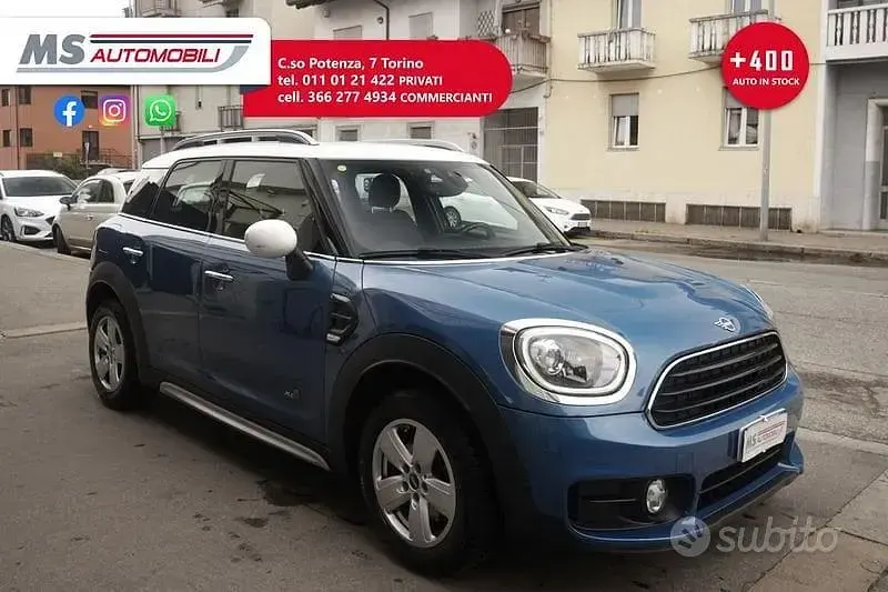 Usata Mini Countryman 150 CV (110 kW) 2019 Blu SUV