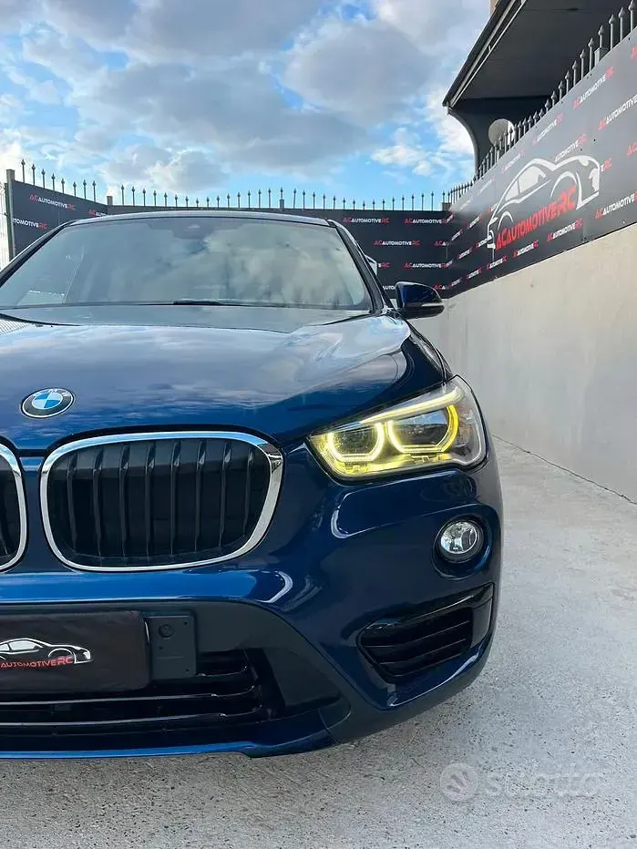 Usata BMW X1 Sport Line 190 CV (139 kW) 2016 Blu SUV