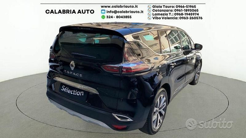 Usata Renault Espace Intens 160 CV (117 kW) 2018 Nero Monovolume