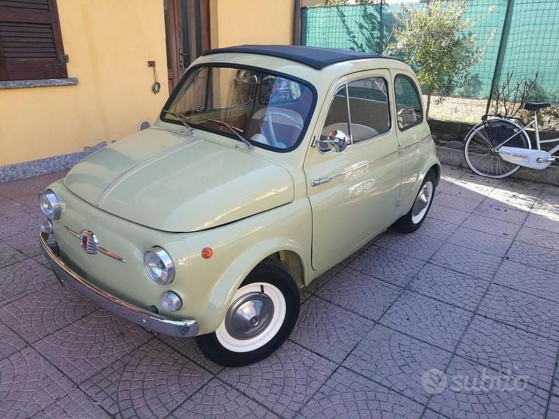 Usata Fiat Cinquecento 1960 Verde Utilitaria