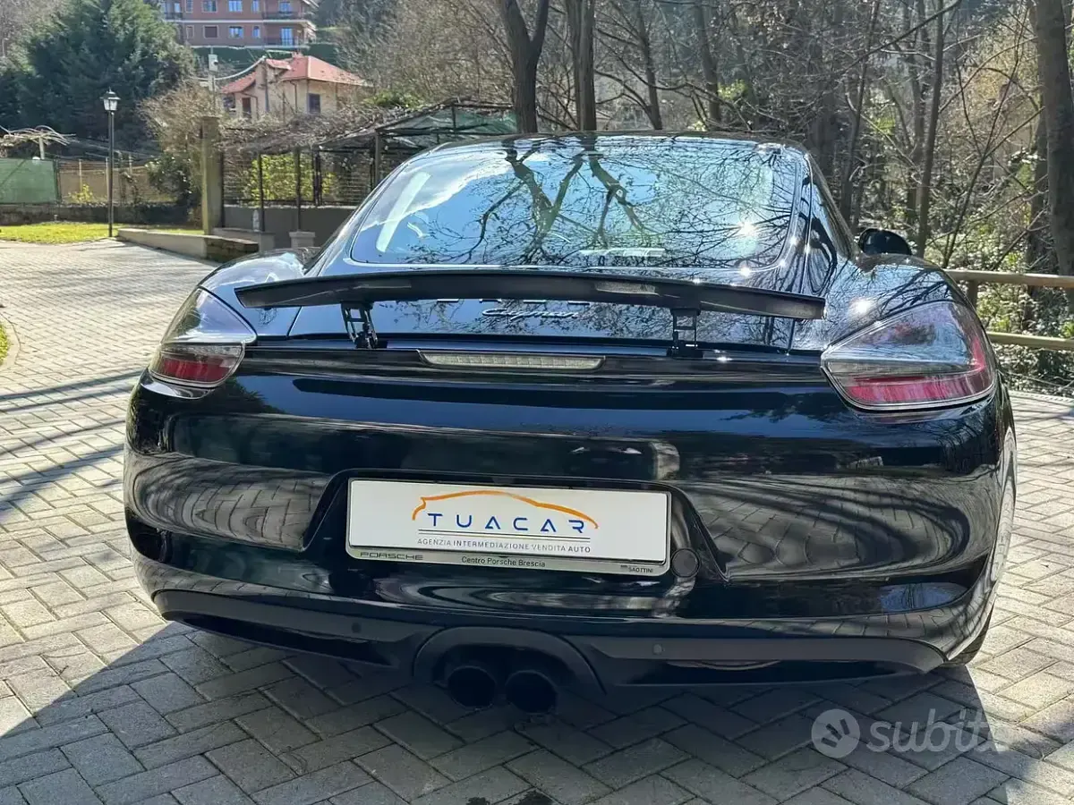 Usata Porsche Cayman Black Edition 275 CV (202 kW) 2016 Nero Coupé