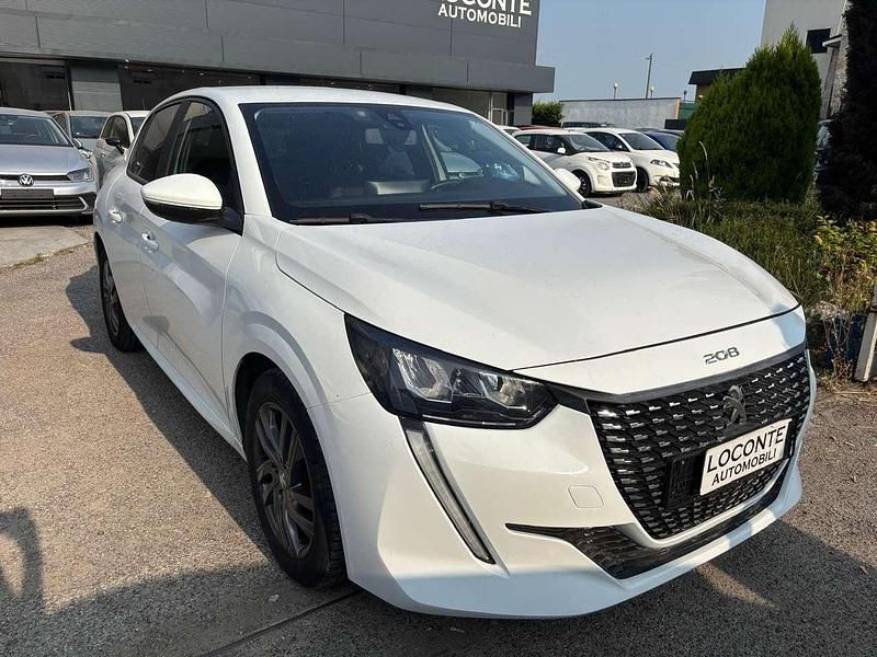 Bianco Usata 2022 Peugeot 208 Allure Utilitaria | 10.990 € (Super prezzo) - Immagine 1/2