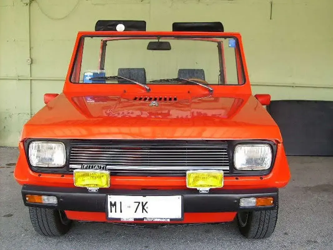 Usata Fiat 127 45 CV (33 kW) 1981 Rosso Cabrio