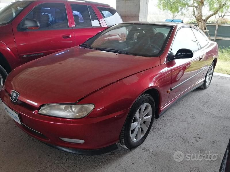 Usata Peugeot 406 Coupe 132 CV (97 kW) 1998 Rosso Coupé