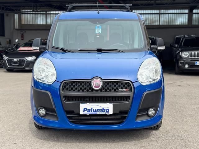 Usata Fiat Doblò Dynamic 105 CV (77 kW) 2010 Blu Monovolume