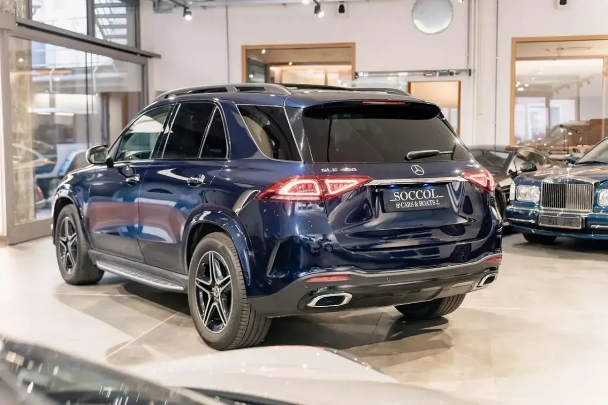 Usata Mercedes GLE450 AMG AMG line 367 CV (269 kW) 2020 Nero SUV