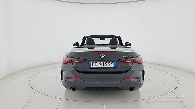Usata BMW 420 M Sport 191 CV (140 kW) 2022 Grigio Cabrio