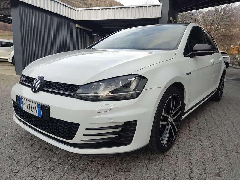 Usata VW Golf VII GTD 184 CV (135 kW) 2016 Bianco Berlina