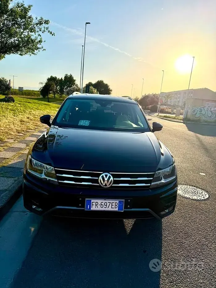 Usata VW Tiguan Allspace 150 CV (110 kW) 2018 Nero SUV