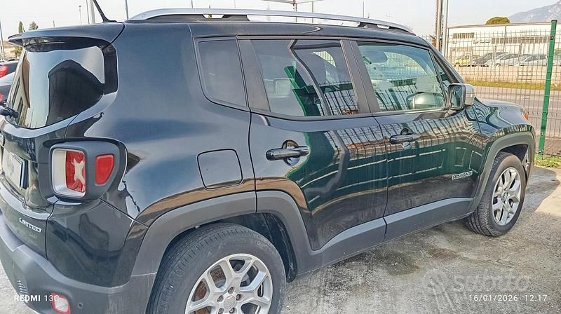 Usata Jeep Renegade Longitude 120 CV (88 kW) 2014 Nero SUV