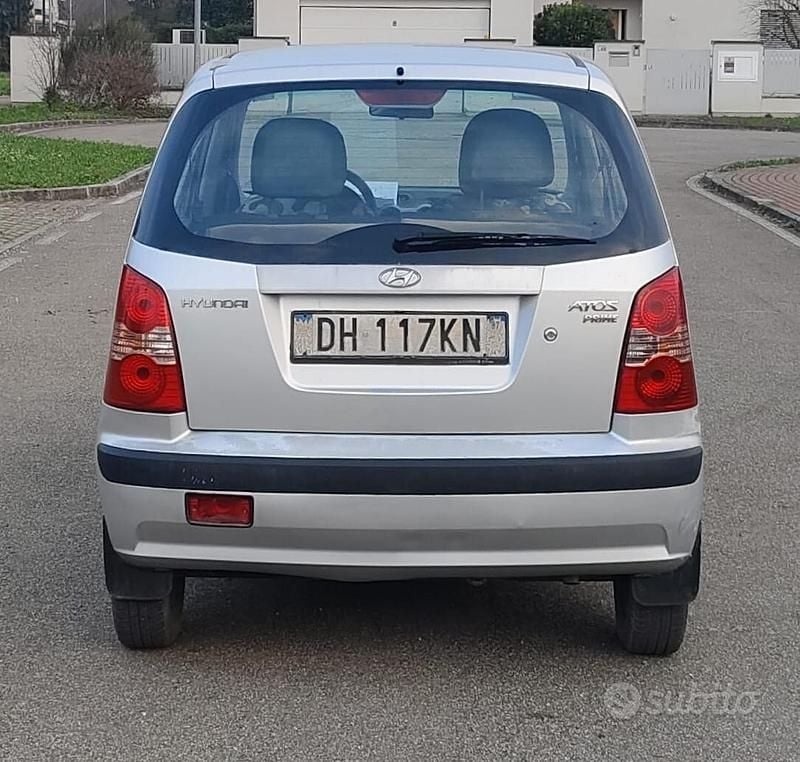 Usata Hyundai Atos Active 62 CV (45 kW) 2007 Grigio Utilitaria