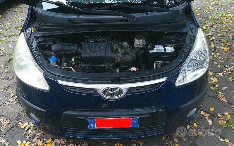 Usata Hyundai i10 66 CV (48 kW) 2009 Blu Utilitaria