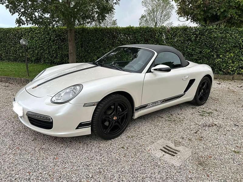 Usata Porsche Boxster 239 CV (175 kW) 2005 Argento Cabrio