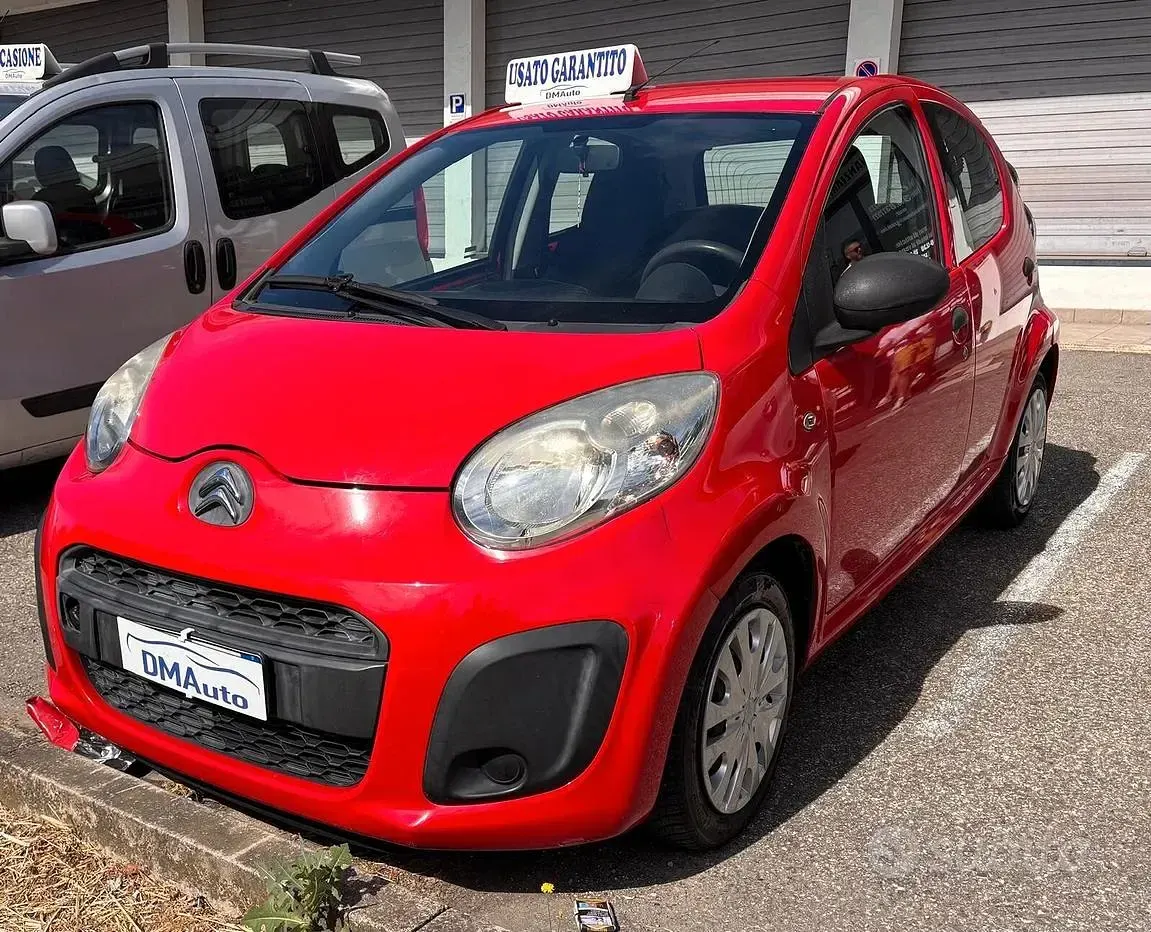 Usata Citroën C1 68 CV (50 kW) 2013 Rosso Utilitaria