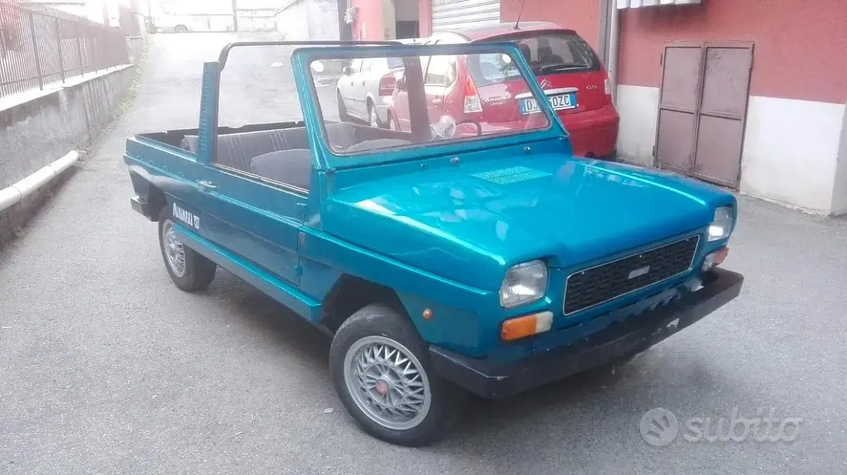 Usata Fiat 127 1970 Blu Cabrio