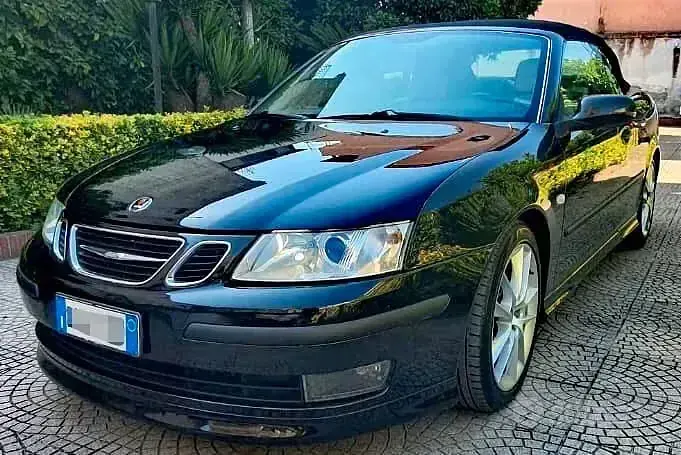 Usata Saab 9-3 Cabriolet Aero 250 CV (183 kW) 2006 Nero Cabrio