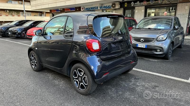 Usata Smart ForTwo Coupé Passion 90 CV (66 kW) 2018 Blu/azzurro Coupé