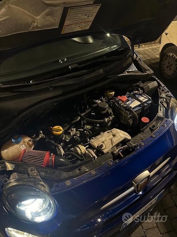 Usata Abarth 595 165 CV (121 kW) 2017 Blu Utilitaria