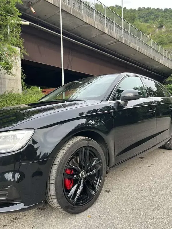 Usata Audi A3 Business 110 CV (80 kW) 2016 Nero Berlina