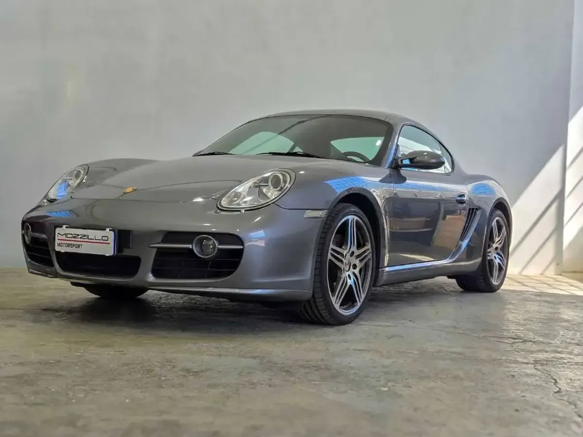 Usata Porsche Cayman 295 CV (216 kW) 2008 Grigio Coupé