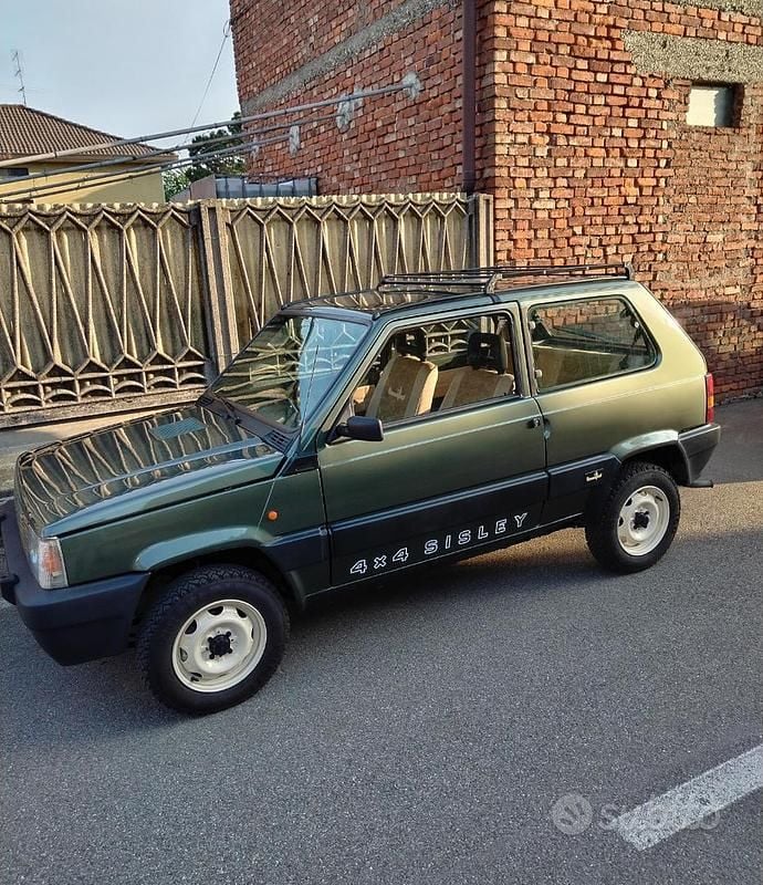 Usata Fiat Panda 4x4 50 CV (36 kW) 1988 Verde Utilitaria