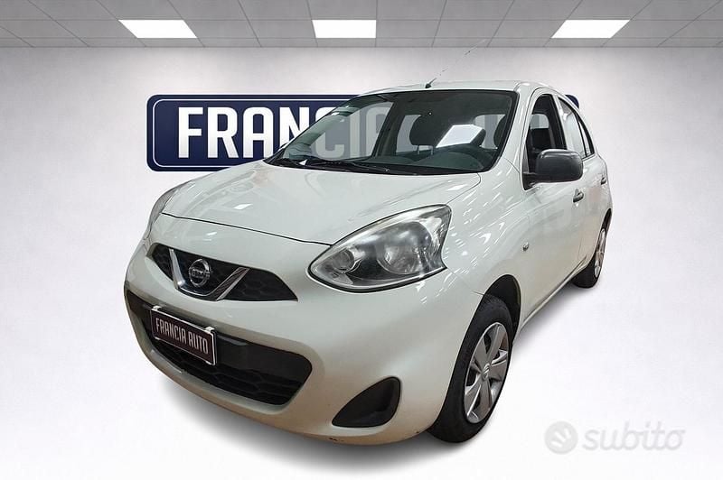 Usata Nissan Micra Acenta 80 CV (58 kW) 2016 Bianco Utilitaria