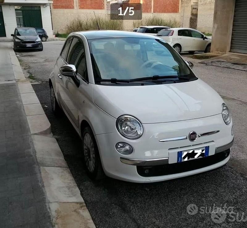 Usata Fiat 500 95 CV (69 kW) 2013 Bianco