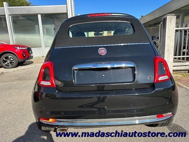 Usata Fiat 500C Lounge 69 CV (50 kW) 2019 Nero Cabrio